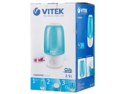 Увлажнитель воздуха Vitek VT-2341, голубой
