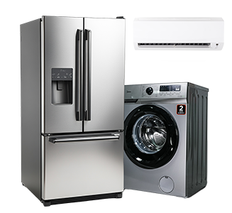 Стиральная машина и холодильник