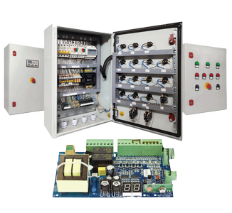 Монитор и плата электроники